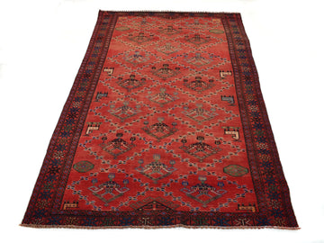 5x9 Antique Handmade Turkish Rug | Hand knotted Rug | Vintage Anatolian Rug | Area Rug for Bedroom, Living Room Rug, and Kitchen Rug-SHR253