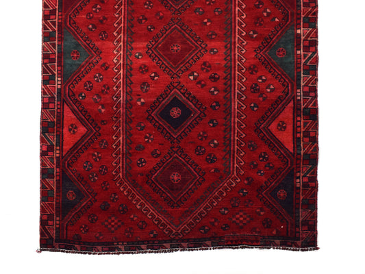 4x9 Antique Handmade Turkish Rug | Hand knotted Rug | Vintage Anatolian Rug | Area Rug for Bedroom, Living Room Rug, and Kitchen Rug-SHR272