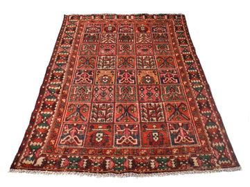 7x8 Antique Handmade Turkish Rug | Hand knotted Rug | Vintage Anatolian Rug | Area Rug for Bedroom, Living Room Rug, and Kitchen Rug-SHR333