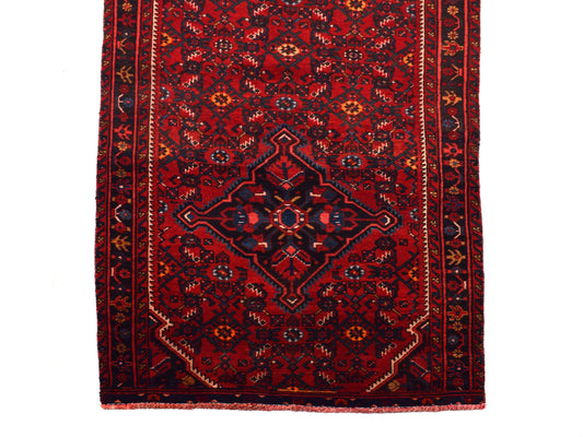 4x12 Antique Handmade Turkish Rug | Hand knotted Rug | Vintage Anatolian Rug | Area Rug for Bedroom, Living Room Rug, and Kitchen Rug-SHR319