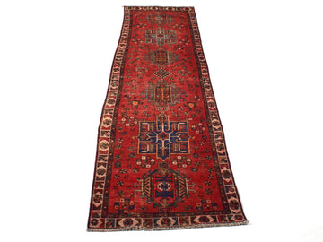 3x12 Antique Handmade Turkish Rug | Hand knotted Rug | Vintage Anatolian Rug | Runner Rug for Bedroom, Living Room, and Kitchen Rug - SHR324