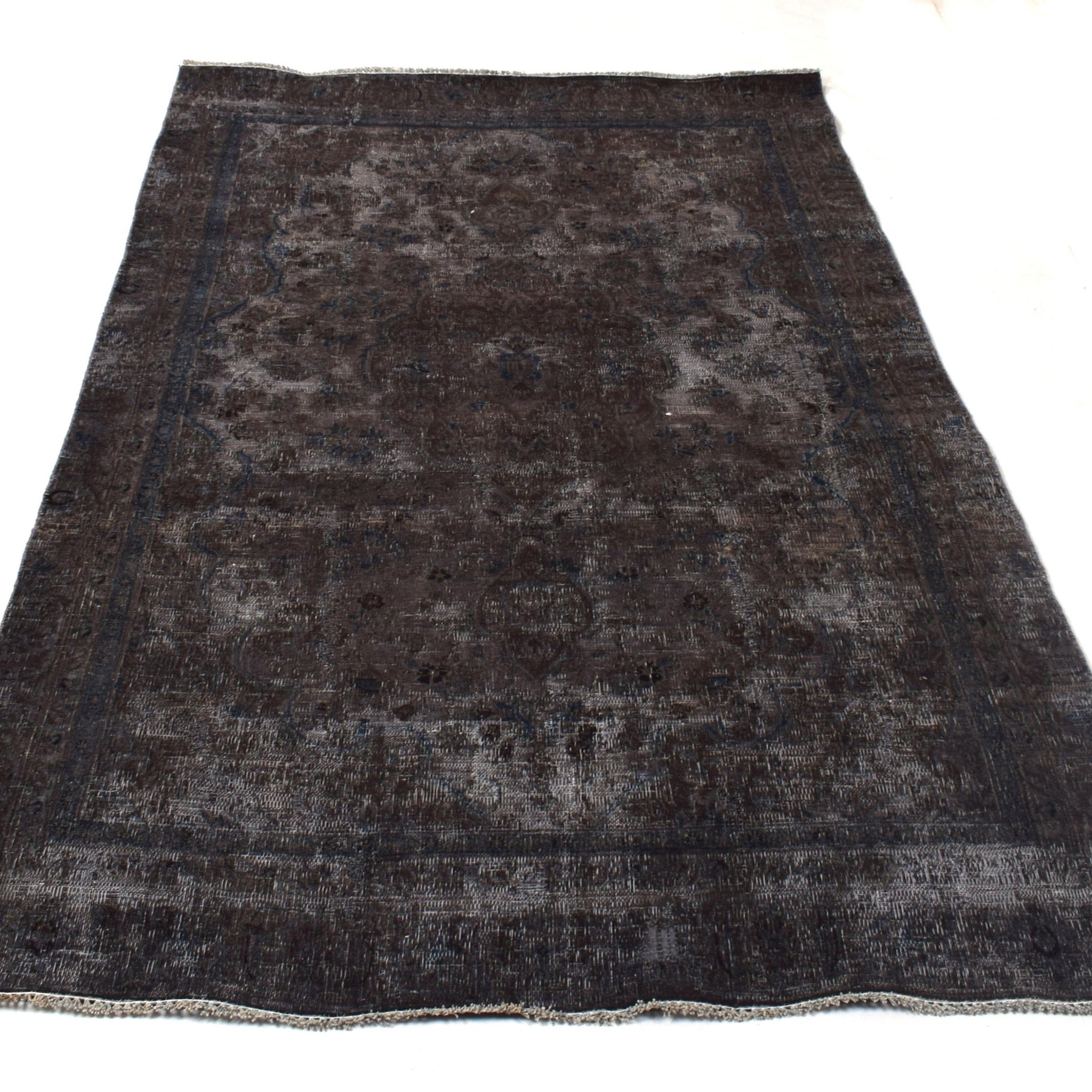 5X8 Vintage Oushak Area Rug for Living Room, Bedroom | Extra Soft Hand-Knotted Wool Rug | Finest Handmade Antique Turkish Rug - TOD336
